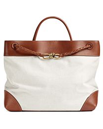 Bottega Veneta Large Andiamo Coffee