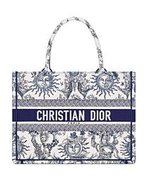 Christian Dior Medium Dior Book Tote Blue