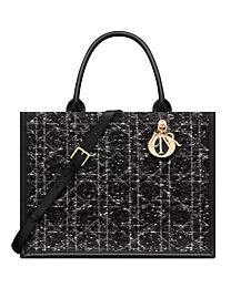 Christian Dior Medium Dior Book Tote Black