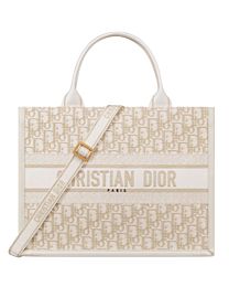 Christian Dior Medium Dior Book Tote Cream