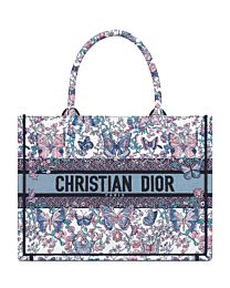 Christian Dior Medium Dior Book Tote M1286 White