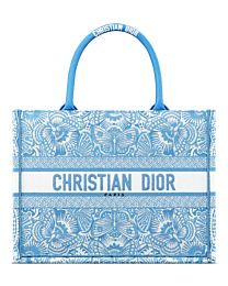 Christian Dior Medium Dior Book Tote M1286 Blue