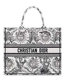 Christian Dior Large Dior Book Tote White
