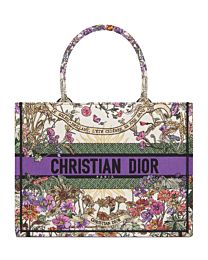 Christian Dior Medium Dior Book Tote Purple