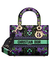 Christian Dior Medium Lady?D-Lite Bag Green