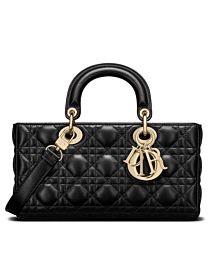Christian Dior Lady D-Joy Bag Black