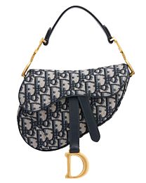 Christian Dior Saddle Bag M0447 Black