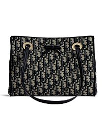 Christian Dior Small Shopping Bag M1410 Dark Blue