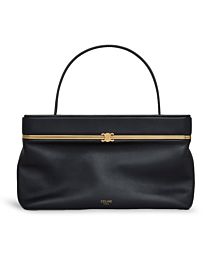 Celine Rectangle In Supple Calfskin 123702 Black