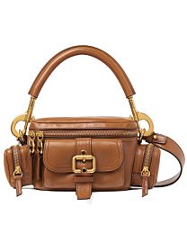 Chloe Small Camera Bag In Shiny Leather 