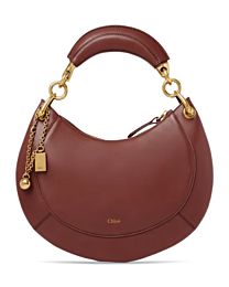 Chloe Small Banana Zipped Hobo In Soft Leather 26AS921