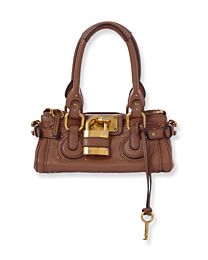 Chloe Small Paddington Bag In Grained Leather