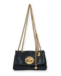 Chloe Small Heritage Shoulder Bag In Grained Leather