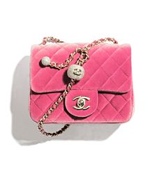 Chanel Mini Flap Bag AS1786S Peachblow