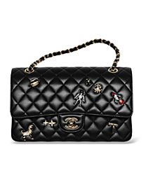 Chanel Classic 11.12 Handbag A01112 Black