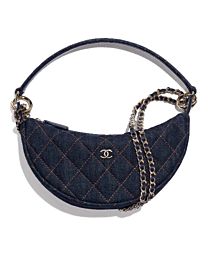 Chanel Chain Clutch AP5094 Dark Blue