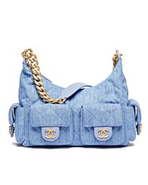 Chanel Large Hobo Bag AS5339 Blue