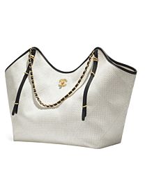 Chanel Maxi Shopping Bag AS5463 White