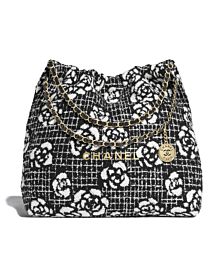 Chanel 22 Handbag AS3261 Black