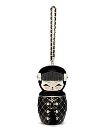 Chanel Paris-bombay Doll Clutch Black