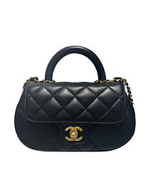 Chanel Small Bag With Top Handle AS4573 Black