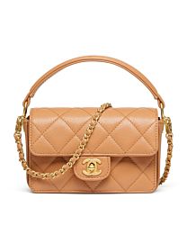 Chanel Mini Flap Bag With Top Handle AS5164 