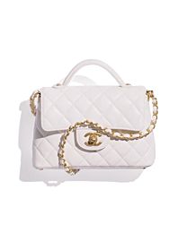 Chanel Small Flap Bag With Top Handle AS5355
