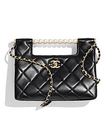 Chanel Small Tote AS5413 Black