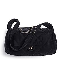 Chanel Maxi Bowling Bag AS5055 Black