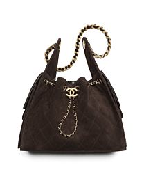 Chanel 25 Small Handbag AS5293 Dark Coffee