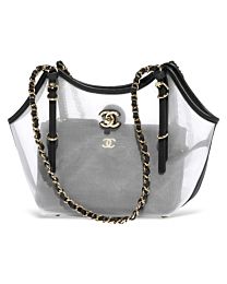 Chanel Small Shopping Bag AS6015 Black