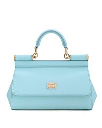 Dolce & Gabbana Sicily Small Dauphine Bag in Calfskin 