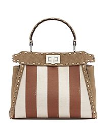 Fendi Peekaboo Mini 8BN244 Coffee