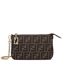 Fendi Baguette Pouch 8BS073 Coffee