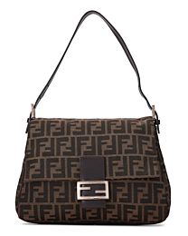 Fendi Zucca Canvas Bag Coffee