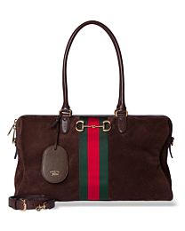 Gucci Borsetto Large Boston Bag 866734 Dark Coffee