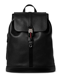Gucci Large Backpack With Web 816750 Black