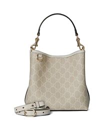 Gucci GG Emblem Mini Bucket Bag