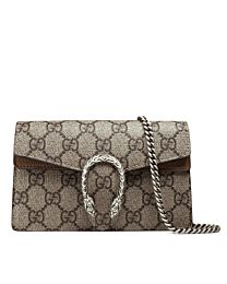 Gucci Dionysus GG Supreme super mini bag 476432 Apricot