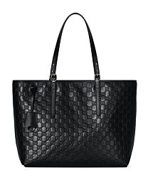 Gucci GG Emblem Large Tote Bag