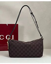 Gucci Half Horsebit Medium Shoulder Bag 