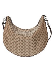 Gucci B Large Shoulder Bag 800194 Coffee