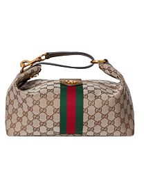 Gucci Vanity Medium Top Handle Bag 857799 Coffee