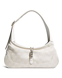 Gucci Jackie Slim Medium Shoulder Bag 863137 Cream