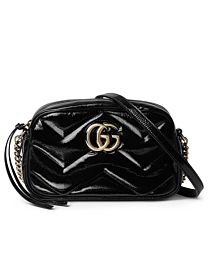 Gucci GG Marmont Series of small shoulder bag Black