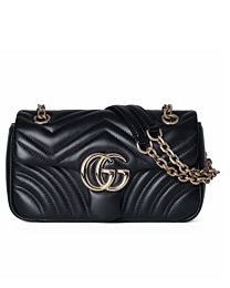 Gucci GG Marmont Small Shoulder Bag 837280 Black