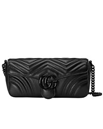 Gucci GG Marmont Shoulder Bag 734814 Black