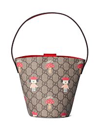 Gucci Children s Printed GG Bucket Bag
