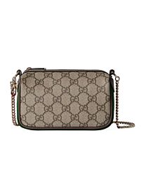 Gucci Ophidia Mini Bag Dark Coffee