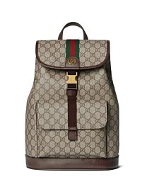 Gucci Ophidia Small Backpack Dark Coffee